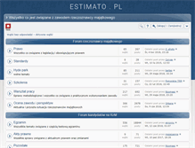 Tablet Screenshot of forum.valuers.com.pl